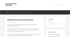 Desktop Screenshot of conversation-starters.com